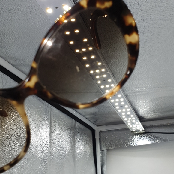 Kate Spade Brown Arcylic Round Frame Brown Lens Sunglasses. - Picture 3 of 16